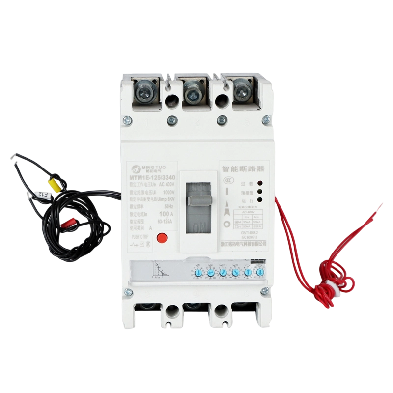 MT-M1 디지털 전자 MCCB, 100-800A, 3/4P, 50kA, 마이크로프로세서 제어 회로 차단기